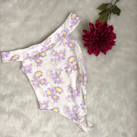 Free People So Much Off The Shoulder Bodysuit - Picture 2 of 7